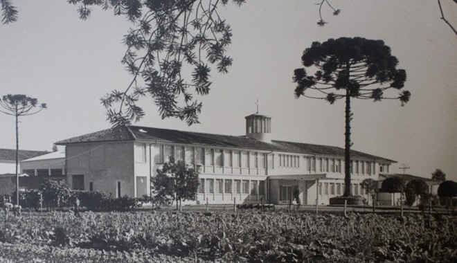 Atual sede Seminário São José, em foto de 1961 | 