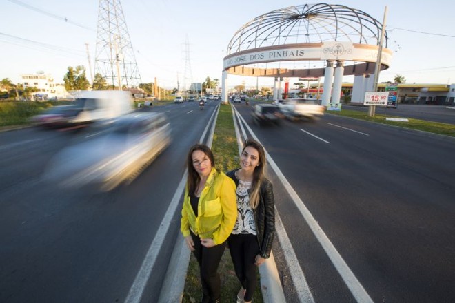 Isabel Volpatto, com a filha Eduarda, trocou Curitiba por SJP | 