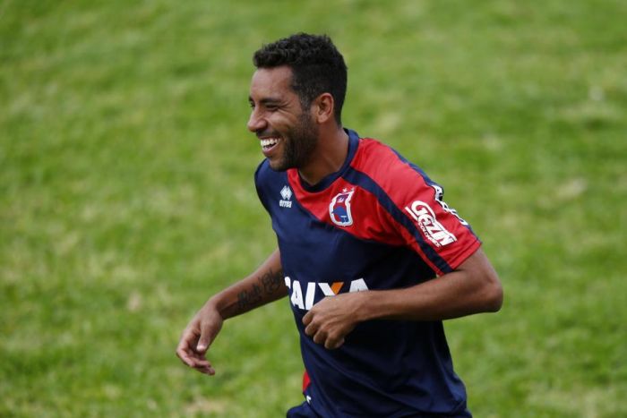 Edson Sitta treinou separado, mas vai para o jogo do Paraná contra o Boa Esporte | Albari Rosa / Gazeta do Povo