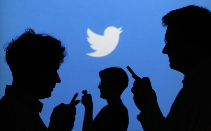 A base de usuários do Twitter também cresceu a uma taxa ligeiramente mais lenta de 23% no trimestre | Kacper Pempel/Reuters.