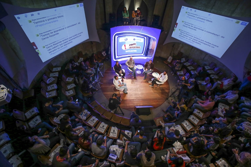 Papo Universitário: necessidade de maior participação popular | Daniel Castellano/ Gazeta do Povo