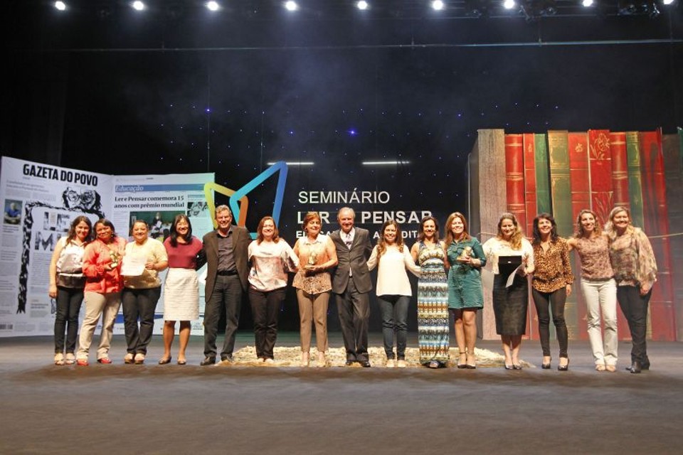 Professores homenageados no seminário de 2014 | Antonio More/Agência de Notícias Gazeta do Povo