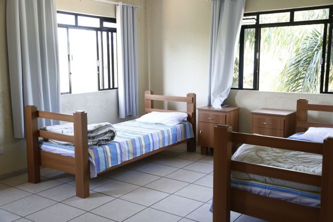 Alojamento do CT Barcelos, onde o Paraná vai treinar pelos próximos quatro anos |
