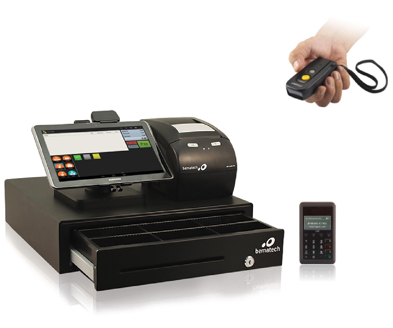 Chamado de Bemacash, produto foi desenvolvido pela Bematech em parceria com a Rede, do grupo Itaú Unibanco | Divulgação