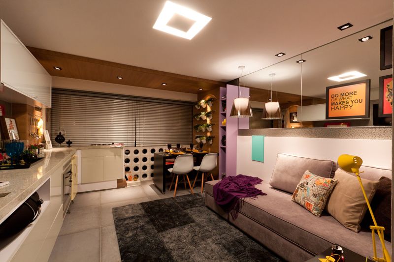 Empreendimento 7th Avenue Live & Work, da Thá: construtora oferece carta de crédito de R$ 10 mil para o comprador decorar a unidade | James Marçal/ Divulgação