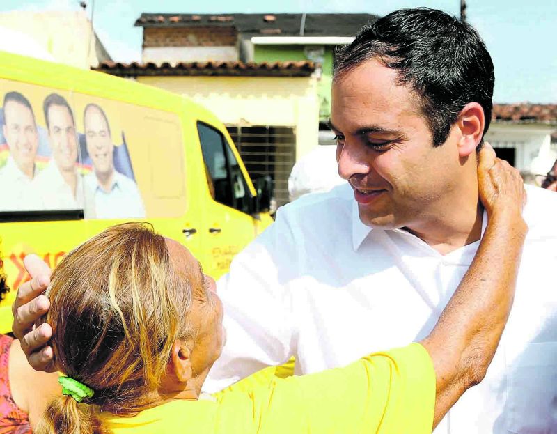 Paulo Câmara foi secretário de Eduardo Campos e conta com todo o apoio da família do ex-governador, morto em agosto | Wagner Ramos/PSB