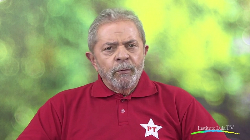 Imagem do vídeo divulgado pelo Instituto Lula no Facebook | Reprodução / Internet