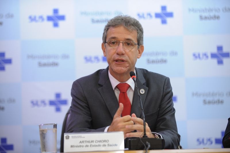 Ministro Arthur Chioro deu entrevista coletiva para detalhar o procedimento tomado no caso suspeito de ebola | Agência Brasil/Elza Fiúza