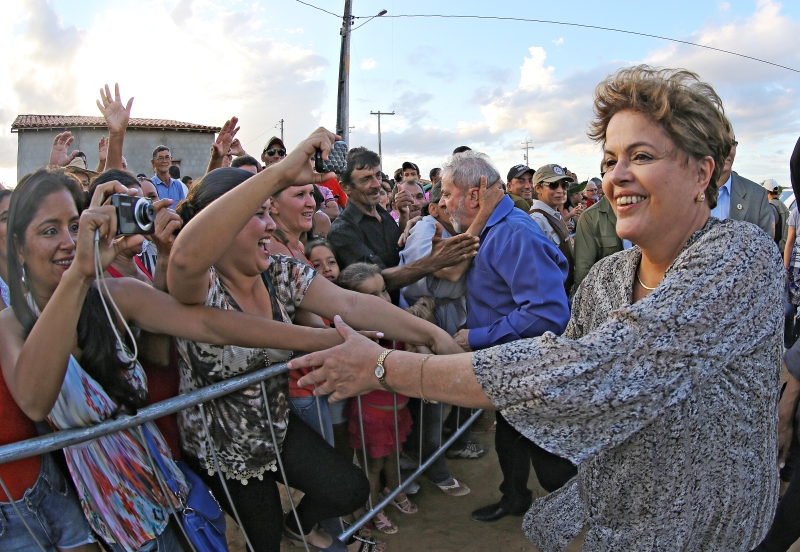 Dilma em Pernambuco: avaliação da petista é alta, mas foi Marina (que apoia Aécio) quem venceu o 1º turno no estado | Ricardo Stuckert/ Instituto Lula
