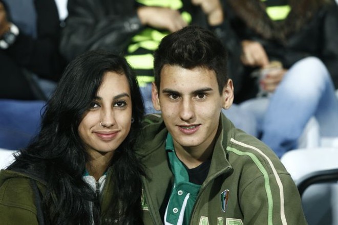 Casais no Couto Pereira na vitória do Coritiba por 2 a 0 sobre o Botafogo | 