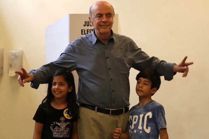 Eleito senador em SP, José Serra garante liderança | André Lucas Almeida/ Futurapress/Estadão Conteúdo