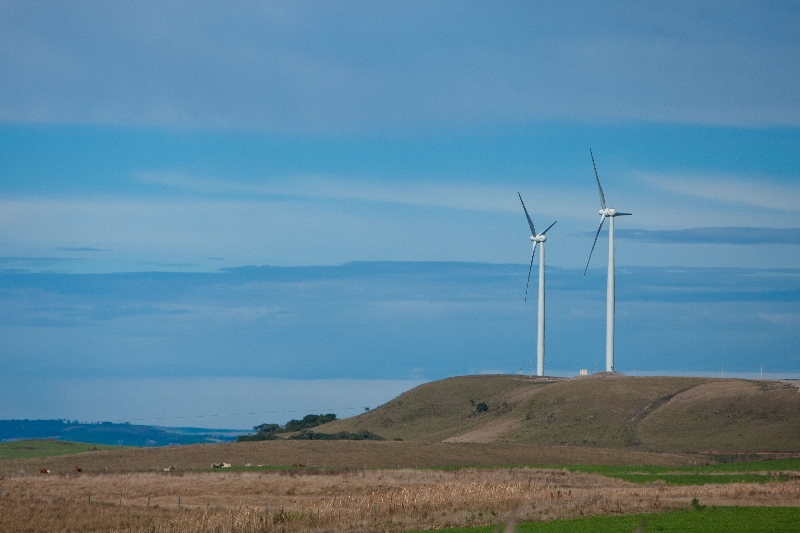 Única usina eólica do PR fica em Palmas, no Sul | Henry Milleo / Gazeta do Povo