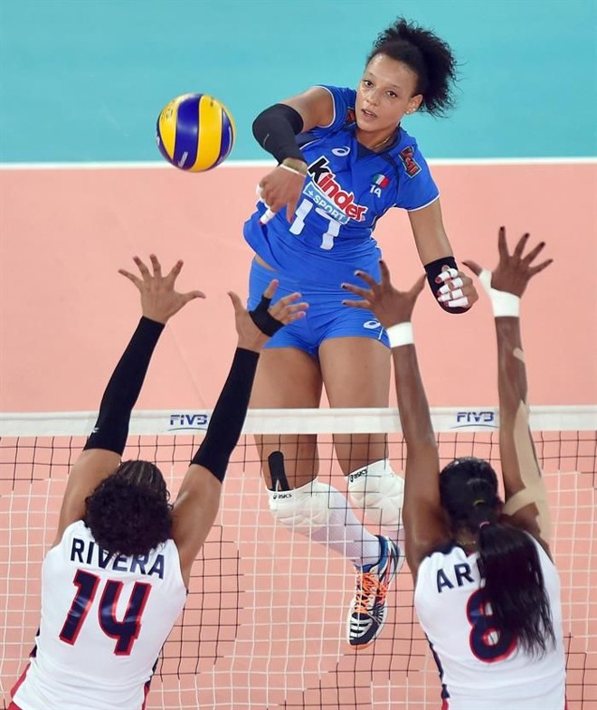 Valentina Diou, jogadora da Itália no Mundial de vôlei | 