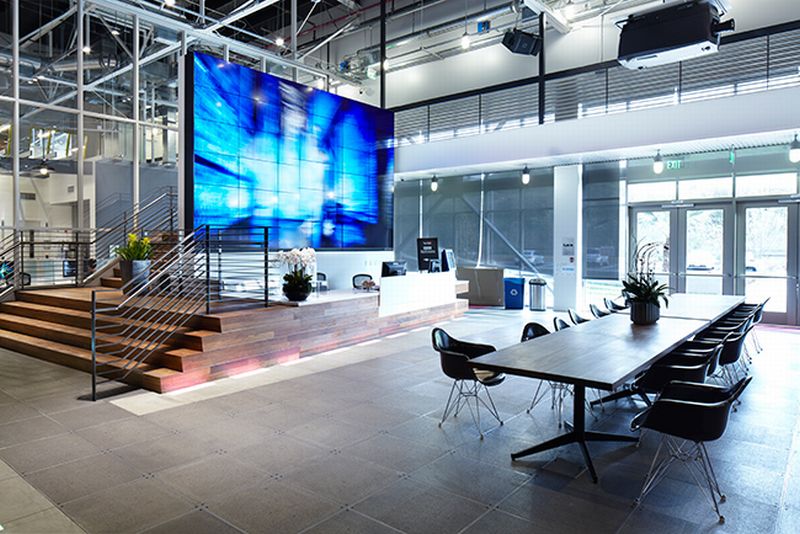 Imagem do You Tube Space em Londres. | Divulgação.