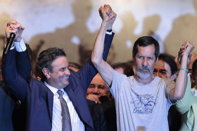 Dilma reúne lideranças em Teresina, enquanto Aécio ganha o apoio de Eduardo Jorge, do PV |