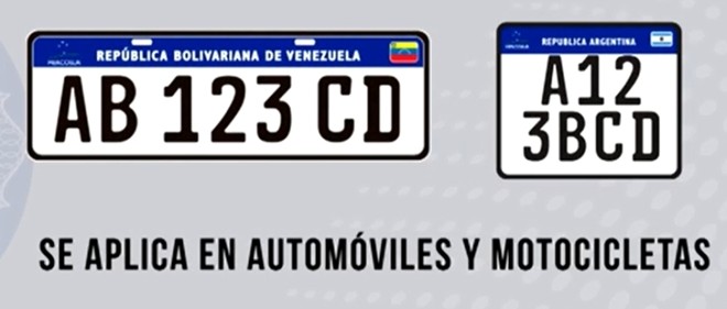 As motos também ganharão uma placa única, se diferenciando apenas pelo tamanho |