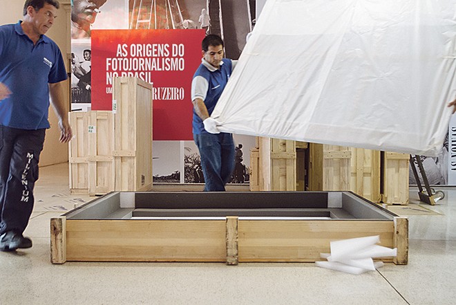 Desmontagem da exposição Tupi or not Tupi |
