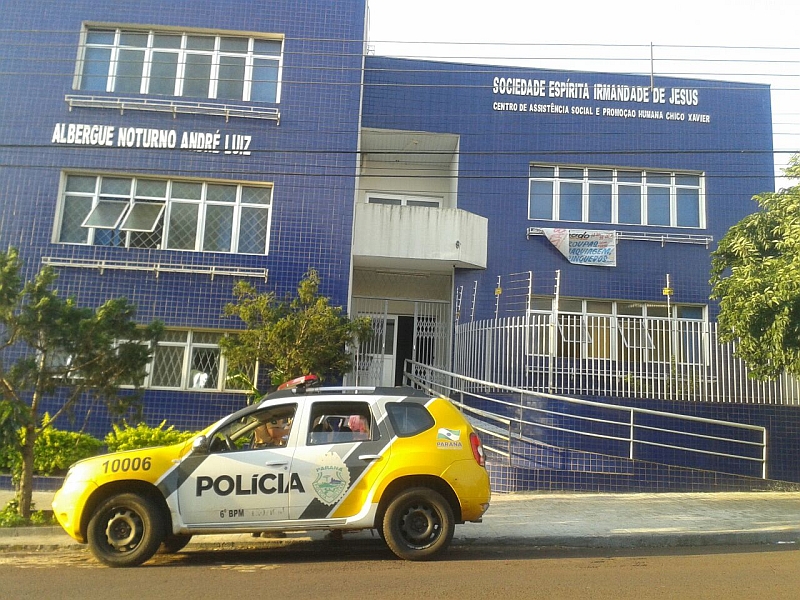 O albergue onde o guineano Souleymane Bah, suspeito de estar infectado com Ebola, estava antes de procurar ajuda em uma unidade de saúde em Cascavel, Oeste do PR | Felippe Aníbal / Gazeta do Povo