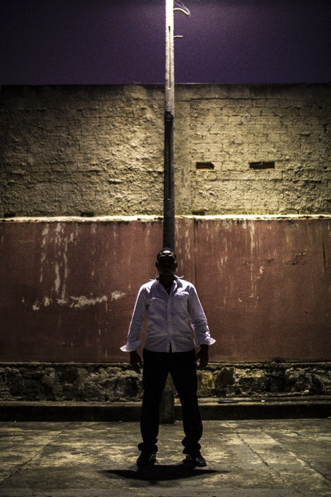 Trabalhador haitiano diz lamentar mais o preconceito do que a dor física | Brunno Covello/Gazeta do Povo