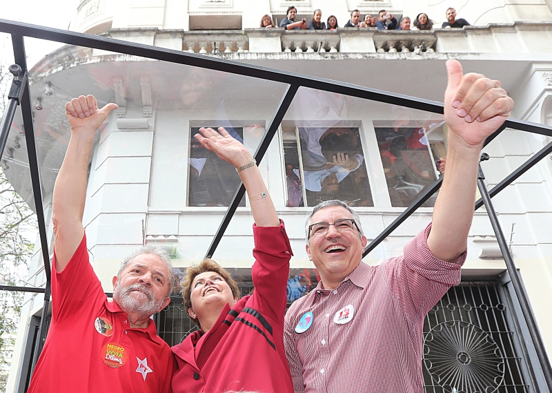 Dilma: estamos preparados para enfrentar 1.º e 2.º turno. Não tenho preferência [por adversário]. | Paulo Pinto/ Analítica