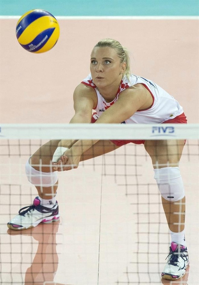 Marija Usic, jogadora da Croácia no Mundial de vôlei | 
