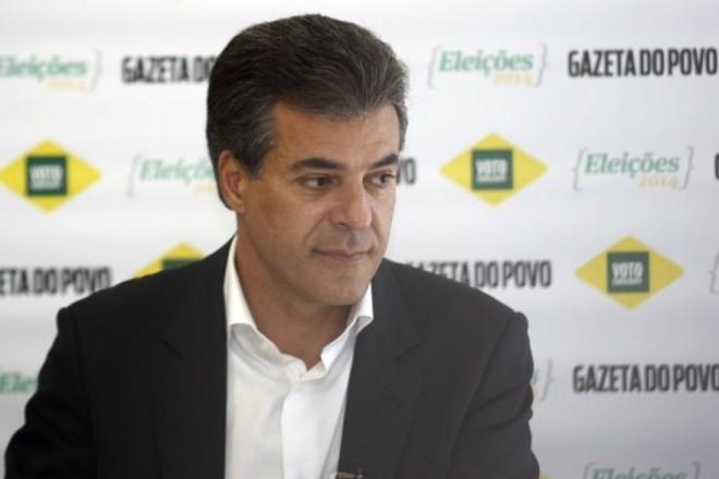 Beto Richa em sabatina na Gazeta do Povo |