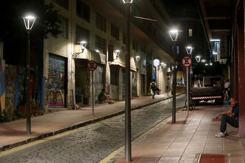 Trecho fechado seria entre Presidente Faria e a Riachuelo | César Machado/Gazeta do Povo