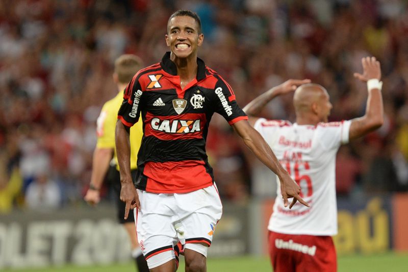 Gabriel garantiu a vitória do Flamengo diante do Inter | Marcello Dias / Futura Press / Folhapress