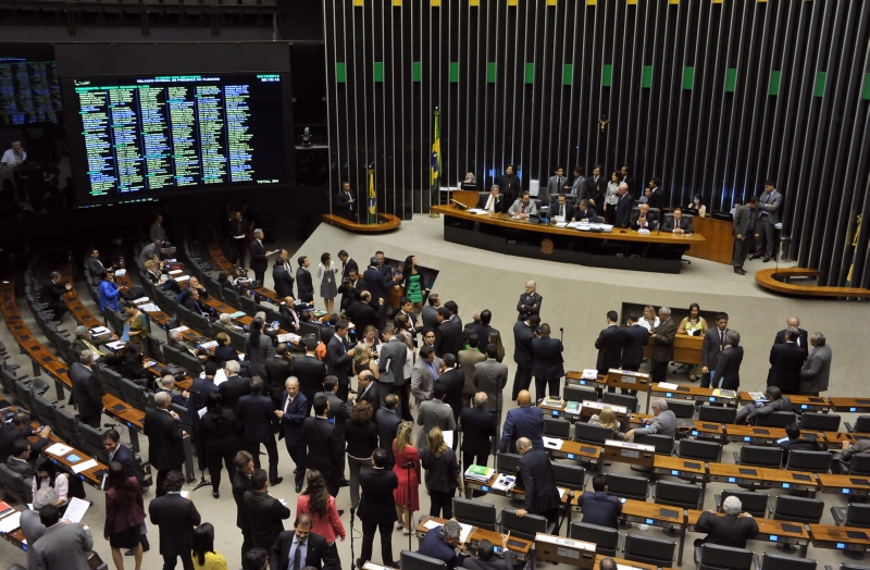 Plenário da Câmara: governo precisa reconstruir sua base. | Luis Macedo/ Câmara dos Deputados