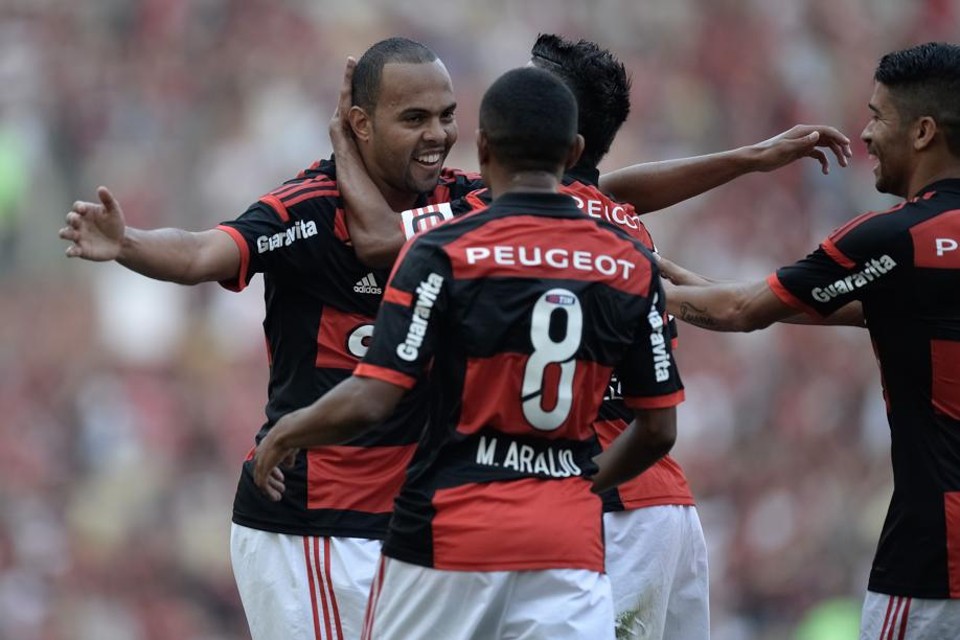 Flamengo comemora goleada no Cruzeiro | Jorge Rodrigues / Eleven / Folhapress