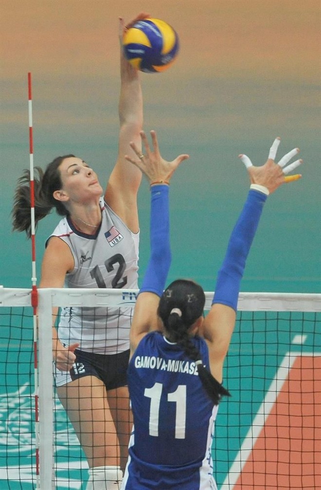 Kelly Murphy, jogadora dos EUA no Mundial de vôlei | 