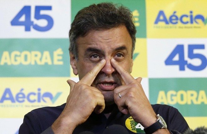 Antes do debate da Globo, Aécio fez ataques a Dilma | 