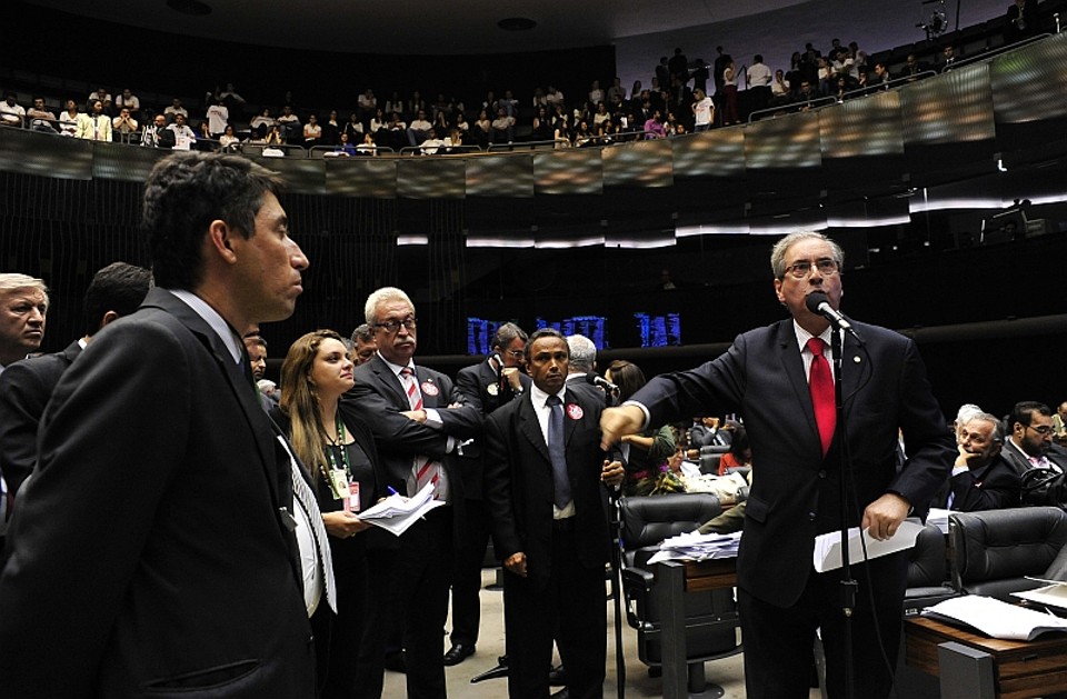 Eduardo Cunha foi autorizado por seus correligionários a negociar a formação de um bloco parlamentar que amplie a força do PMDB na Câmara | Luis Macedo / Câmara dos Deputados