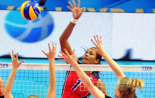 Vargas Valdéz, jogadora da República Dominicana no Mundial de vôlei | 