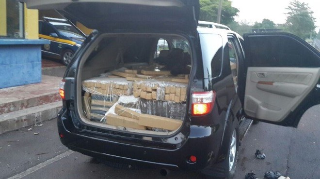 Apreensão foi na BR-163, em Lindoeste |