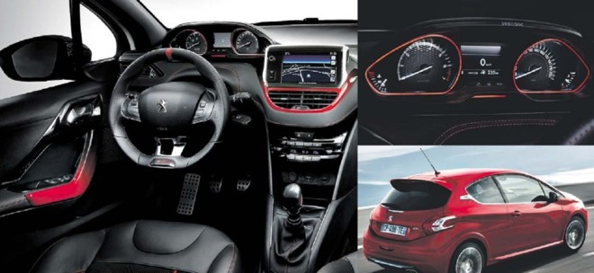 Volante com pegada esportiva e detalhes em vermelho por toda a cabine ; Aerofólio e spoiler aumentam a esportividade |