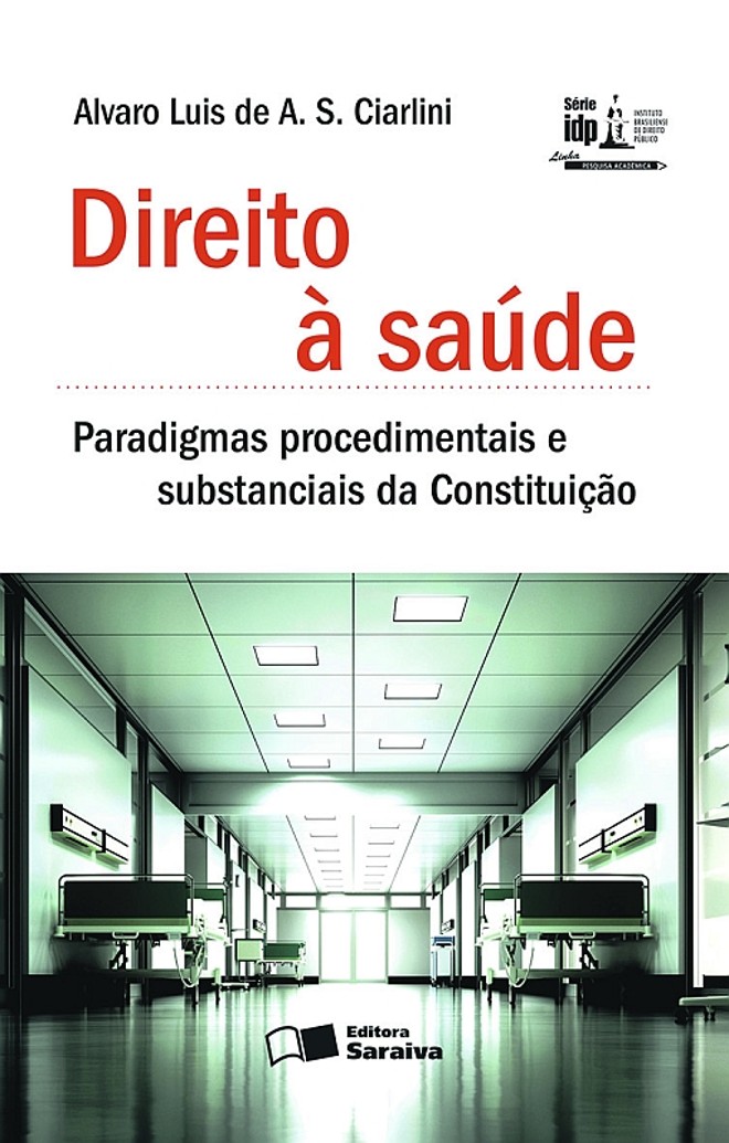 Saúde na mira do Judiciário O aumento de ações em que usuários buscam acesso à saúde motivou o autor, juiz de direito, a refletir sobre a atuação do Judiciário na área. Ele aponta a distorção causada pela judicialização como modo de acesso ao sistema público de saúde. Serviço Direito à saúde  paradigmas procedimentais e substanciais da Constituição - Alvaro Luis de A. S. Ciarlini, 264 páginas. Editora: Saraiva. Preço: R$ 72,49. | 