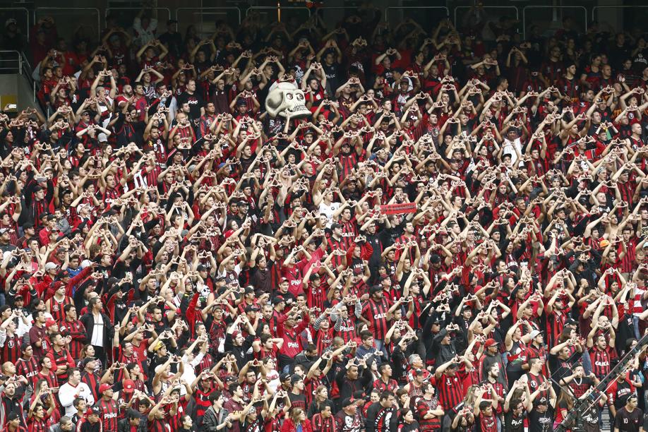 Diante do Flamengo, expectativa é que torcida do Atlético faça a Arena ter seu maior público desde a reabertura | Hugo Harada / Gazeta do Povo