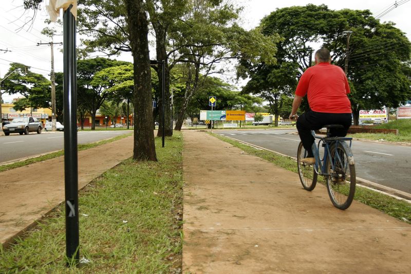 A prefeitura de Maringá quer ampliar a malha cicloviária dos atuais 15 km para 87 km até 2016 | Prefeitura de Maringá/Divulgação