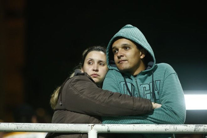 Casais no Couto Pereira na vitória do Coritiba por 2 a 0 sobre o Botafogo | 