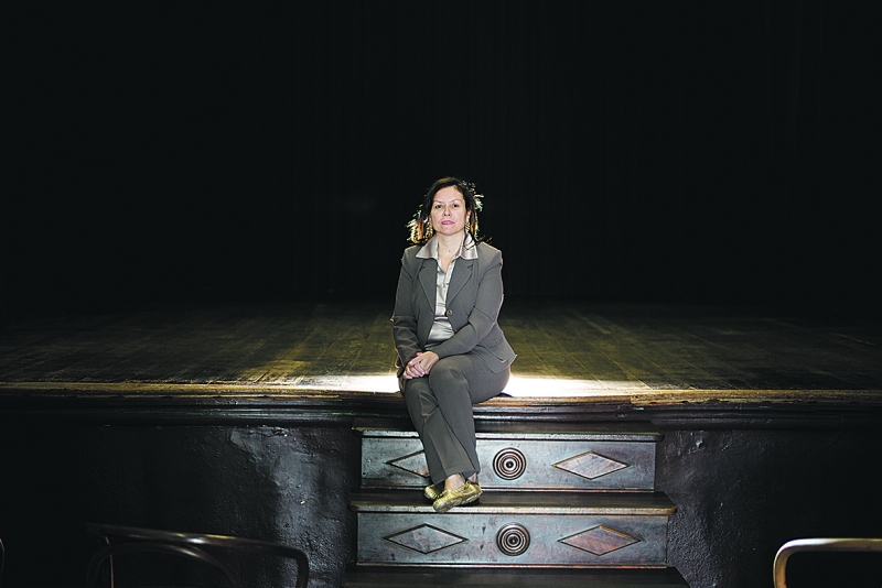 Valéria Borges da Silveira no Theatro São João: Queremos criar um destino lítero-cultural | Henri Milléo/Gazeta do Povo