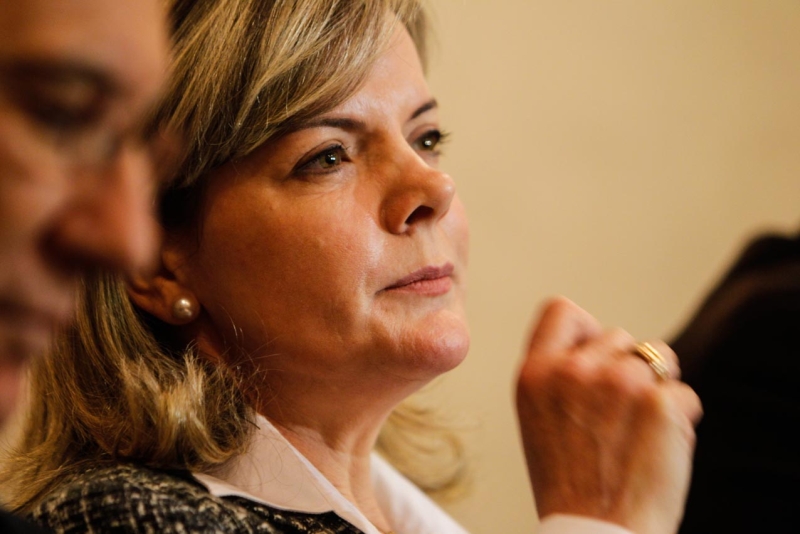 Gleisi disse desconhecer Youssef e tomará providências legais | Brunno Covello/ Gazeta do Povo