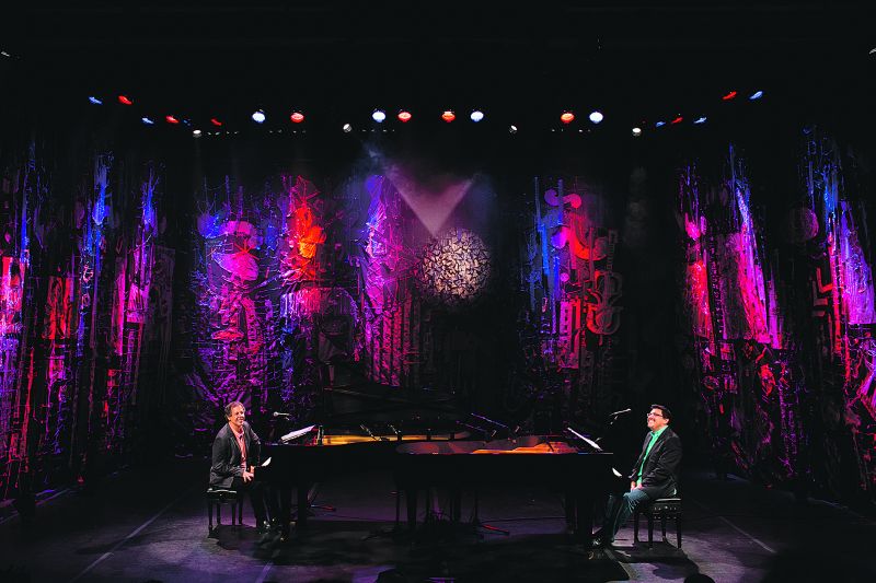 Fábio Caramuru é especialista em Tom Jobim, e Marco Bernardo é considerado uma referência na obra de Radamés Gnattali | Fabio Luiz/ Divulgação