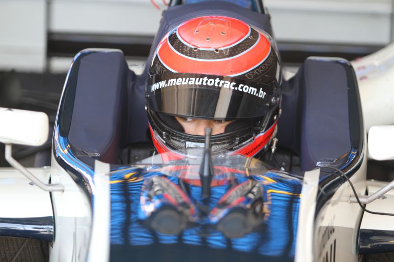 Pedro Piquet durante treino da Fórmula 3, em Londrina | Roberto Custodio / Jornal de Londrina / Agencia de Noticias Gazeta do Povo