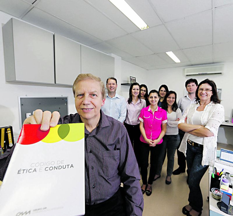 João Namir Moro, do Grupo OM: código de conduta une equipe em torno da ideia de compliance | Albari Rosa/Gazeta do Povo