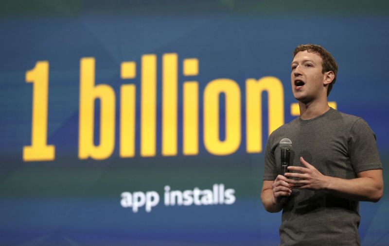 A maior rede social do mundo disse que o número total de usuários mensais atingiu 1,35 bilhão | Robert Galbraith/Reuters.