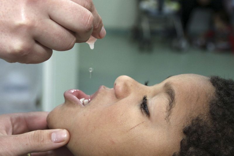 A vacina contra polio é oral, ou seja de gotinhas | Divulgação