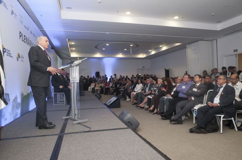 O vice-presidente da República, Michel Temer, afirmou que vai apoiar a sanção do projeto que altera indexador da dívida de Estados e municípios com União | Carlos Reinis / Frente Nacional dos Prefeitos / Divulgação