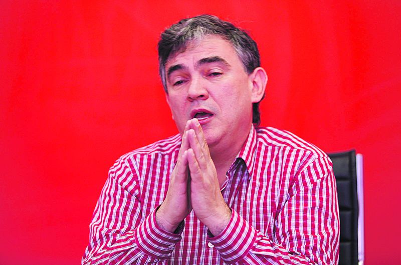 Marcos Cordiolli, presidente da Fundação Cultural de Curitiba (FCC); momento tumultado | Henry Milléo/Gazeta do Povo