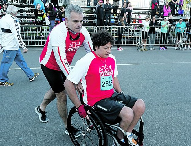 Diogo Ratacheski disputou a prova de 10 km | 